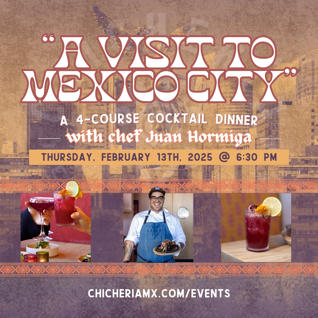 CDMX Event Chicheira Square Flyer