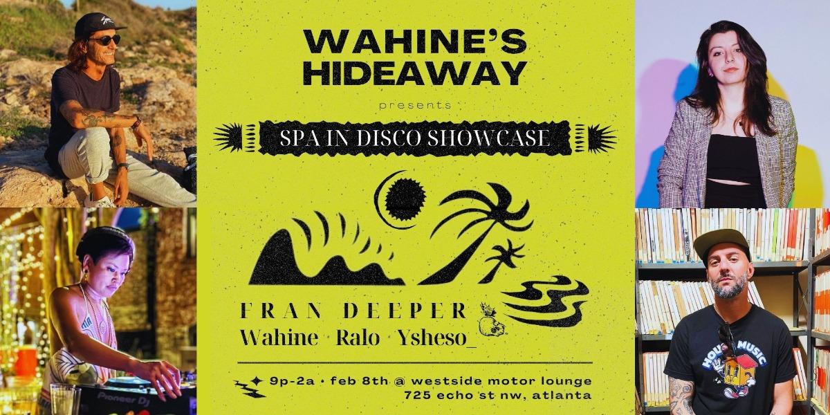 Wahine's Hideaway Spa In Disco Showcase Final (2160 X 1080 Px)
