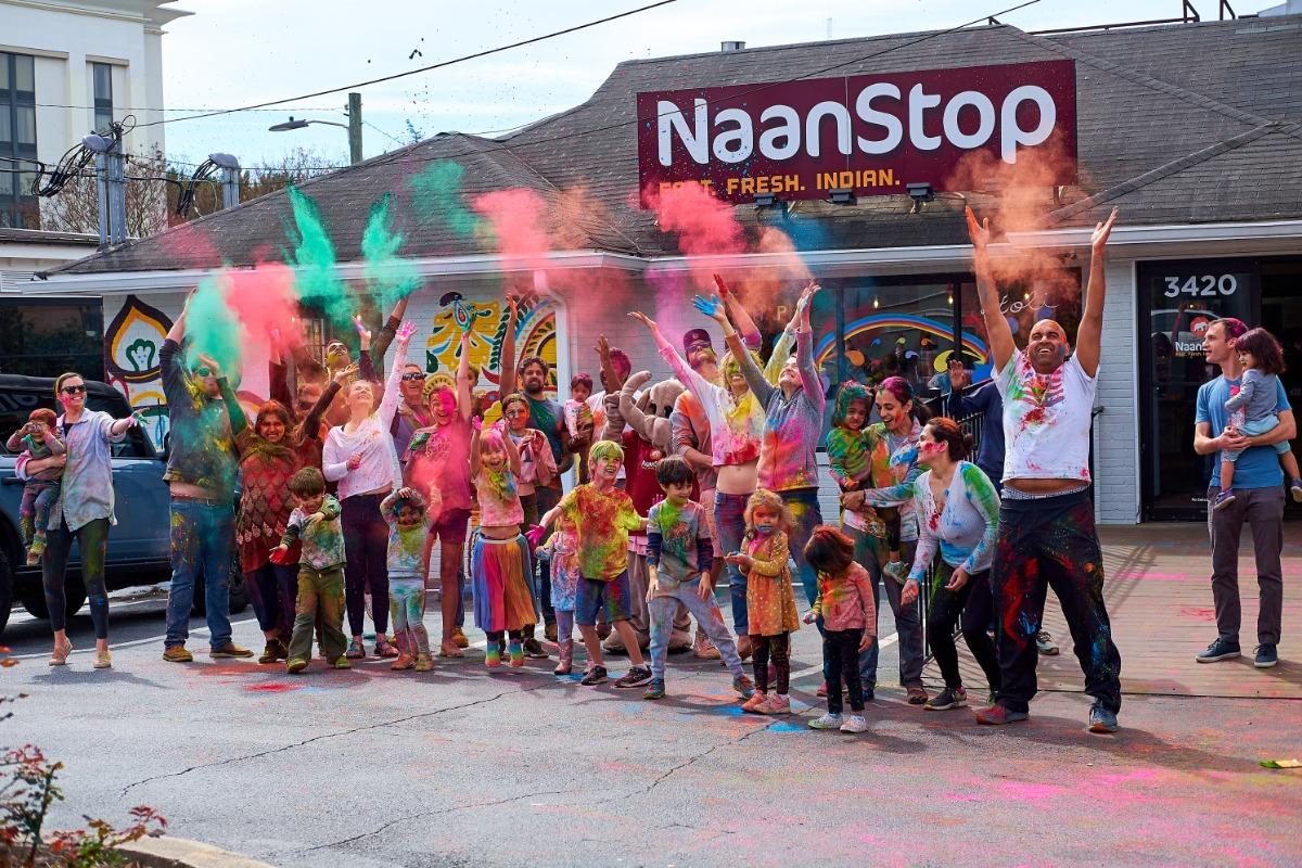 NaanStop Buckhead   Holi 3