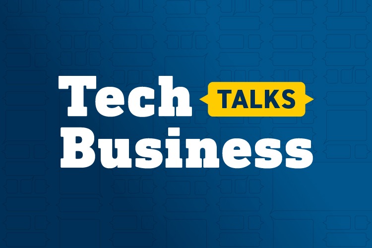 Tech Talks Business Logo