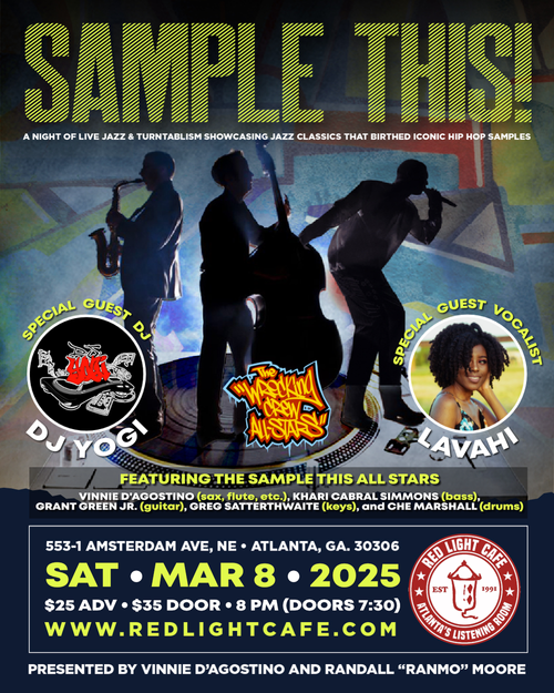 Sample This Live Band Funk Jazz Quintet Hip Hop Dj Blue Note Edition Red Light Cafe Atlanta Ga Mar 8 2025 FL V2
