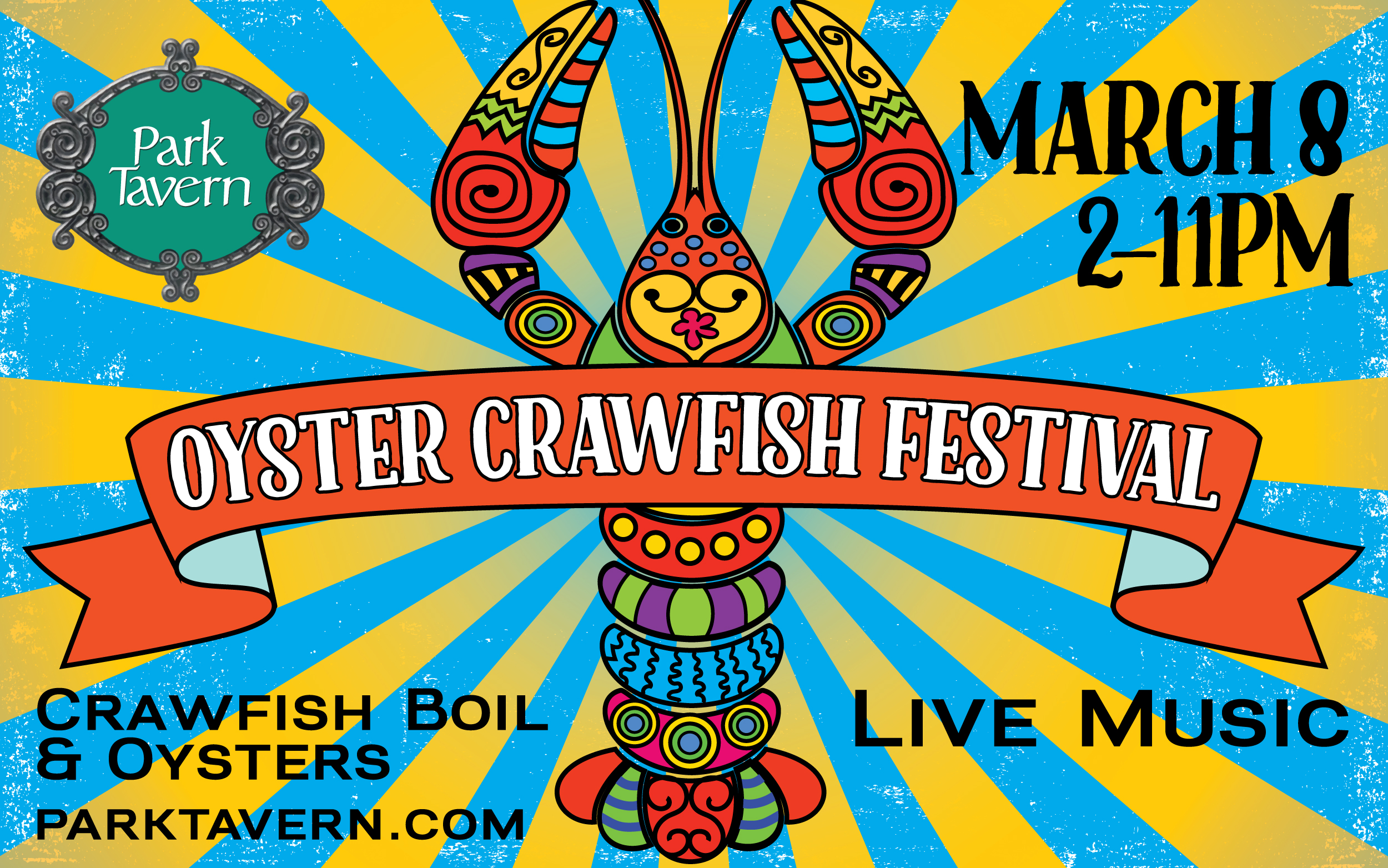 Oyster Crawfish Banner 25