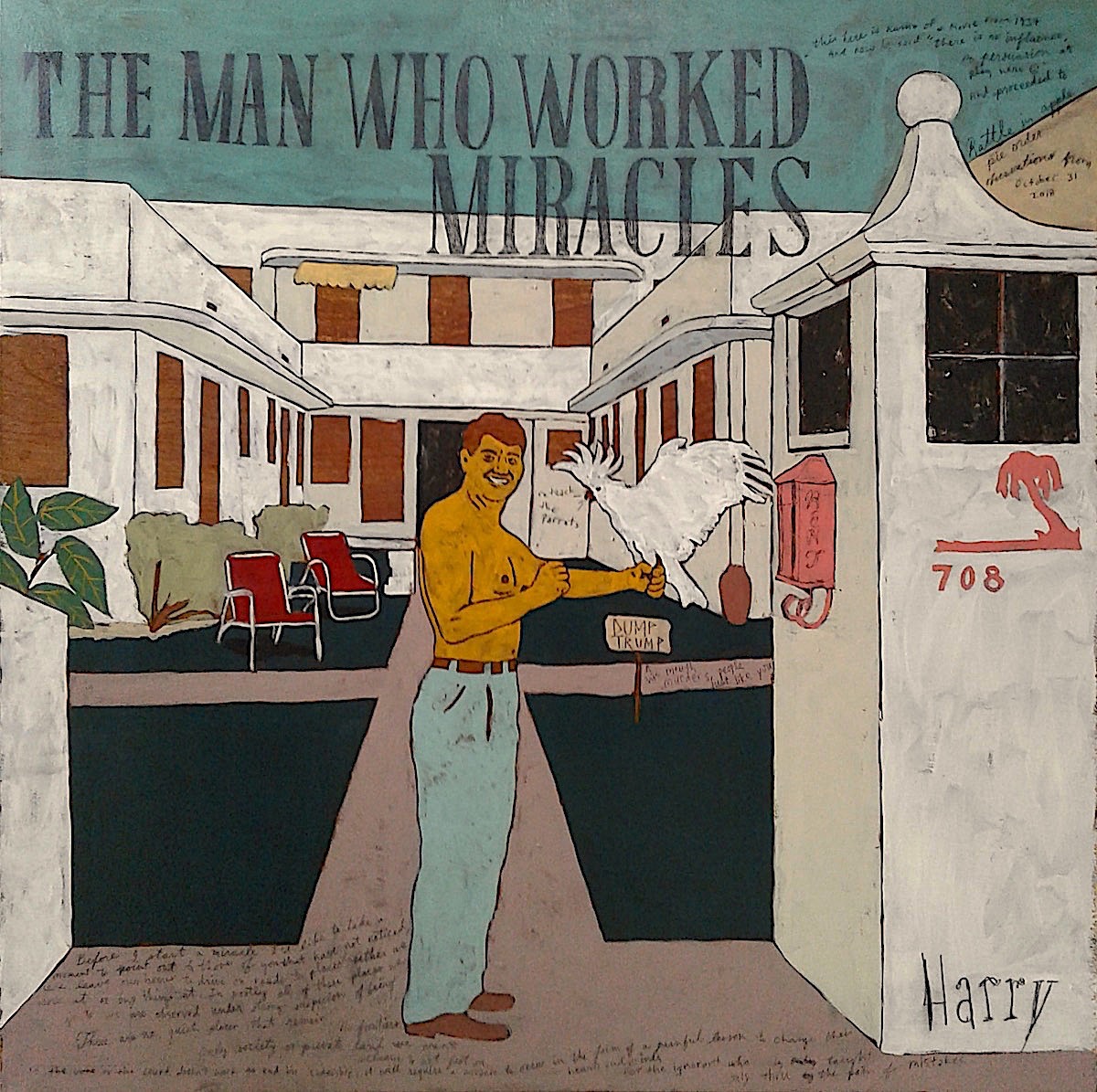 Harry Underwood The Man Who Worked Miracles 26x26 2018