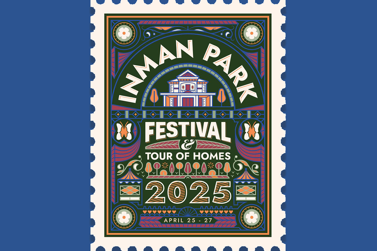 Inman Park Festival 2025 Official Poster