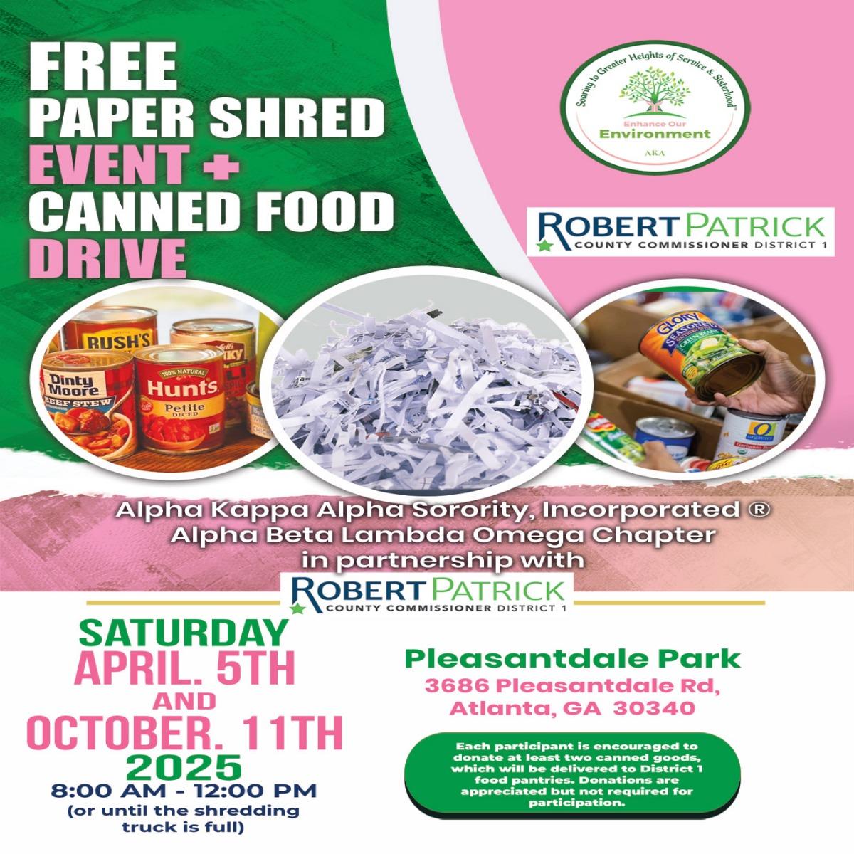 Robert Patrick Can Food Drive 2 CORRECTED