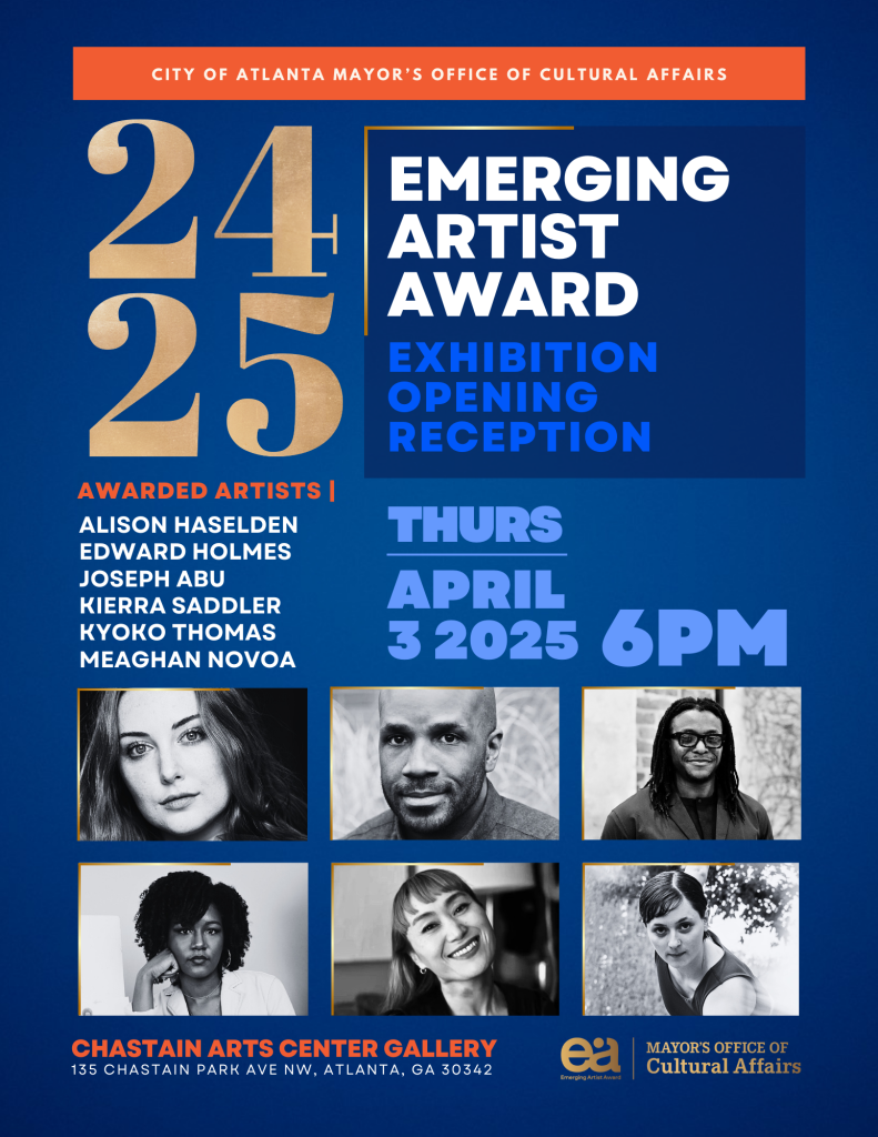 2024 2025 EMERGING ARTIST AWARD PROMOTION FLYER 791x1024