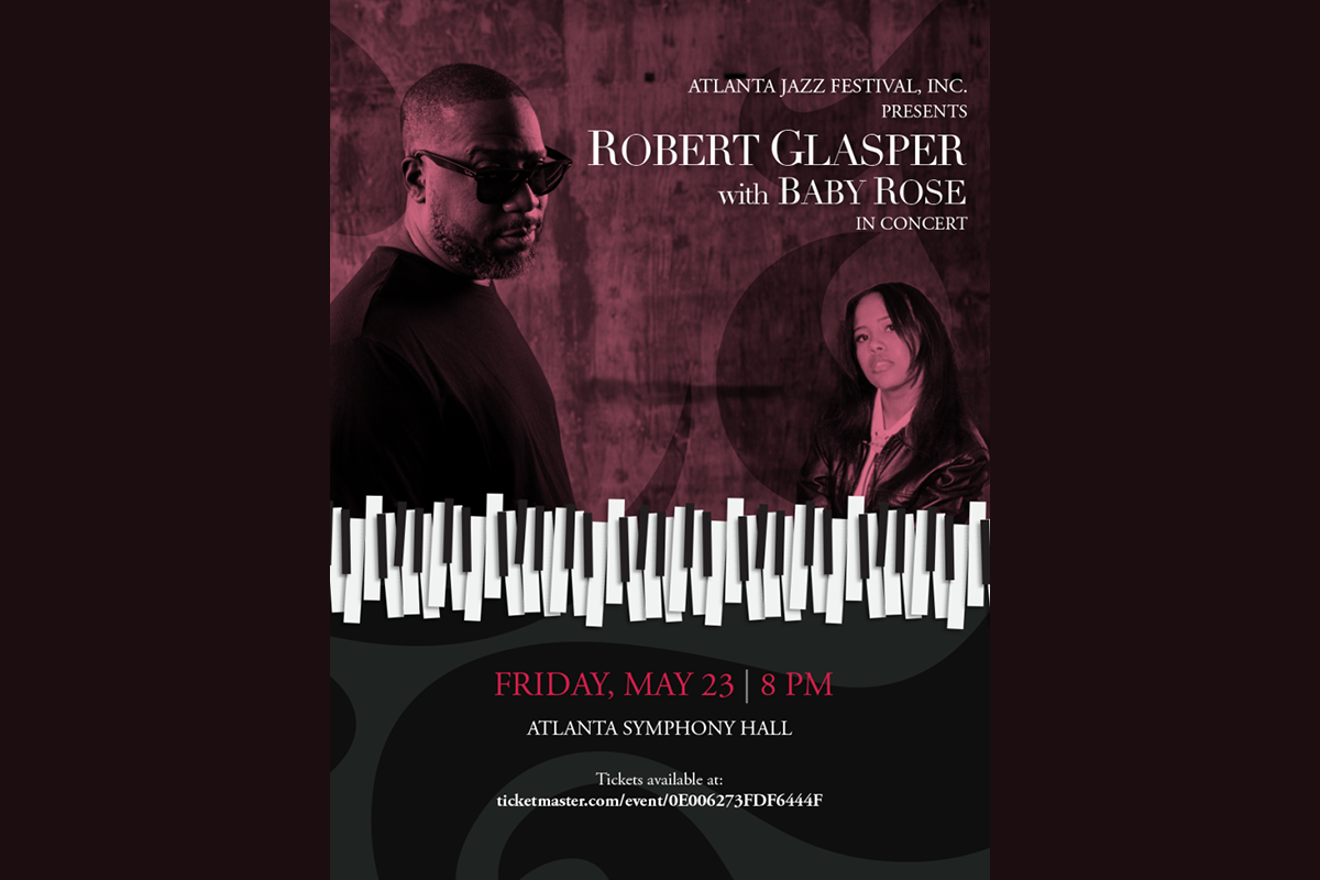 Robert Glasper Baby Rose ASO Announcement 768x1024