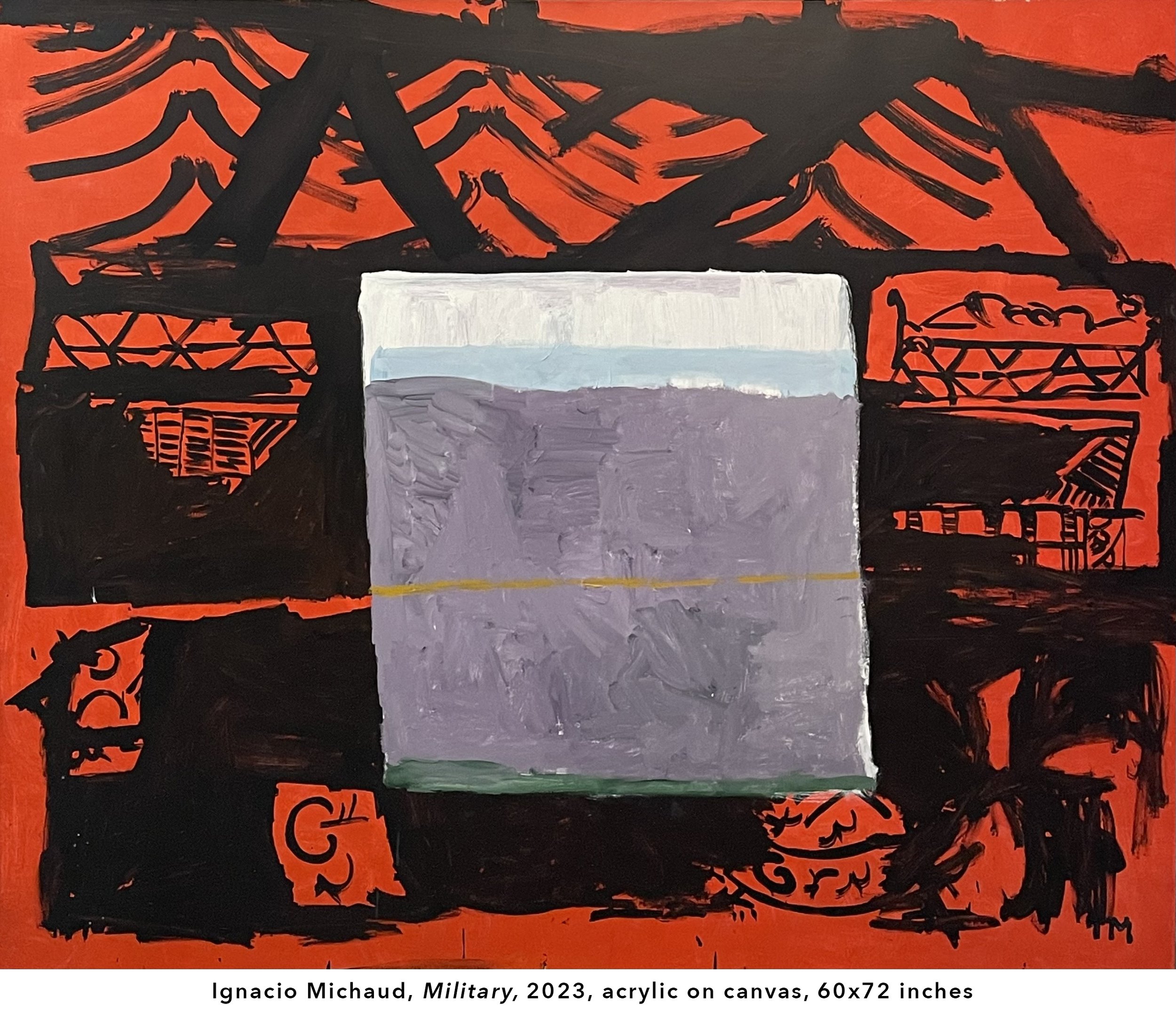 Ignacio Michaud   Fields At Sandler Hudson Gallery