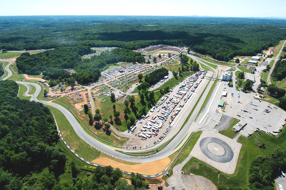 Michelin Raceway Road Atlanta Track Aerial 2