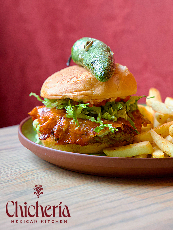 Chorizo Smash Burger   Chicheria Mexican Kitchen