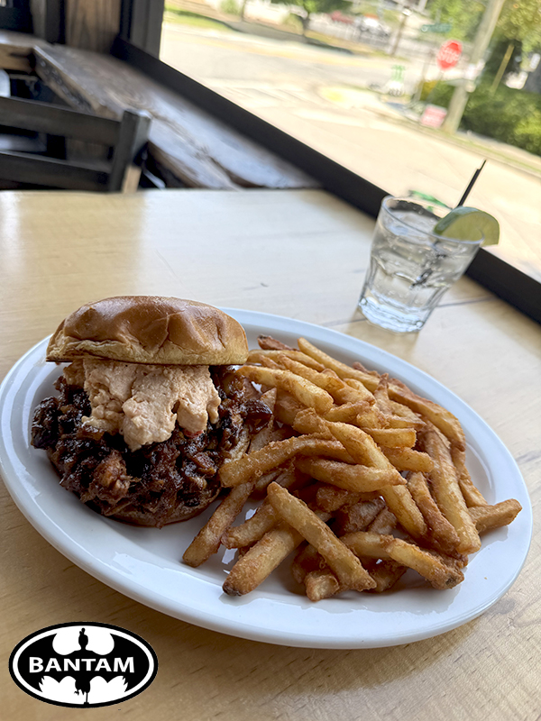 Panza Arriba Burger   Bantam Pub