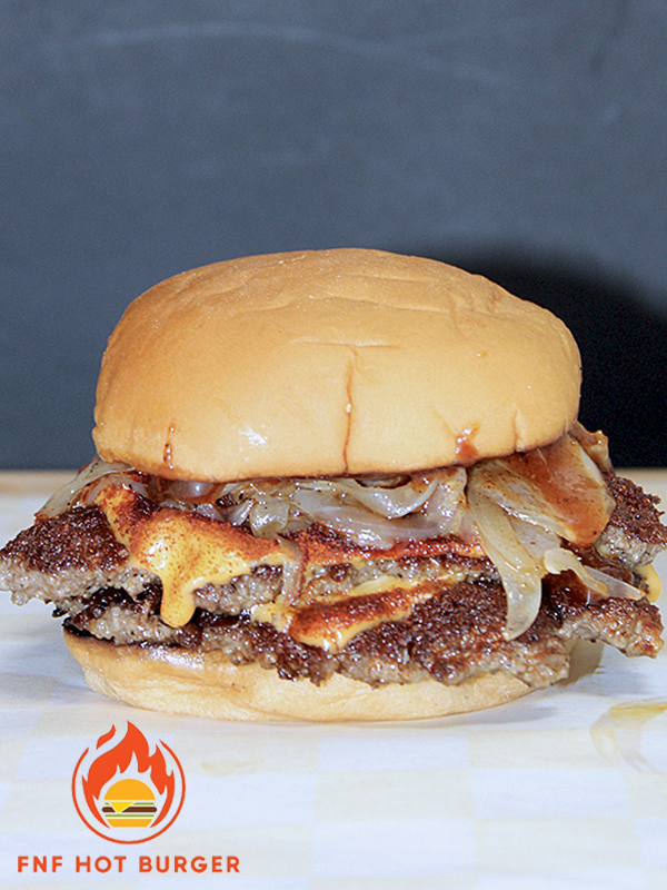 FNF Hot Burger Double Double   FNF Hot Burger