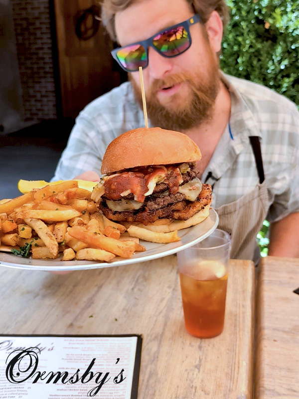 Island Burger   Ormsby's