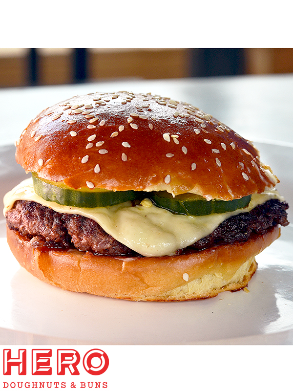 Dad Burger   Hero Doughnuts And Buns