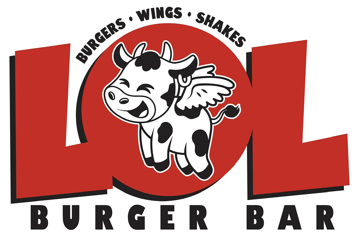 LOL Burger Bar Logo   Color