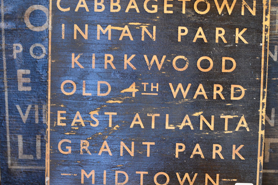 Intown Wall Plaque