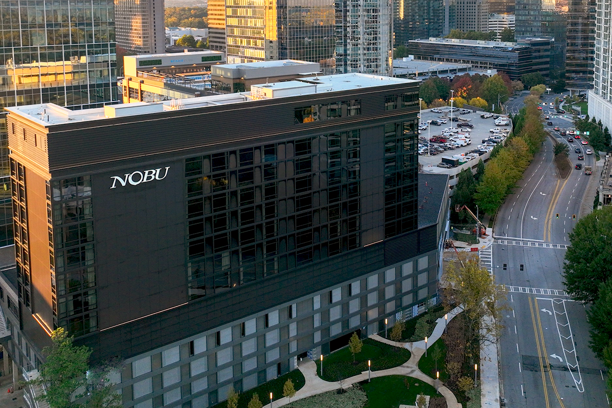Nobu Hotel Atlanta Aerial