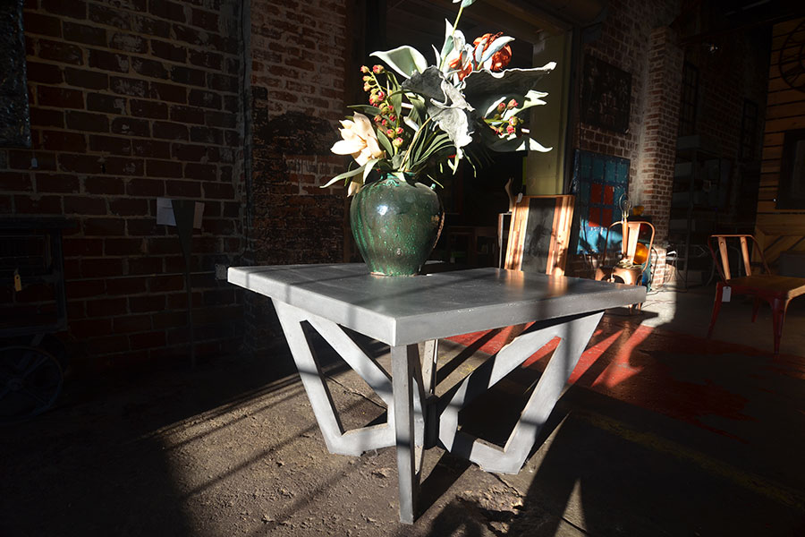 Metal End Table