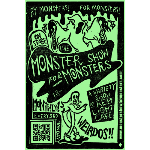 Monster Show For Monsters Variety Show Red Light Cafe Atlanta Ga 2024 GENERIC V3 SQ