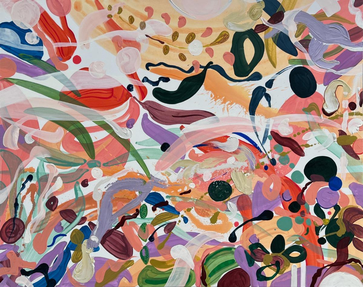 Ivy Wu Turbulance Breeze 1 48x60 In 2