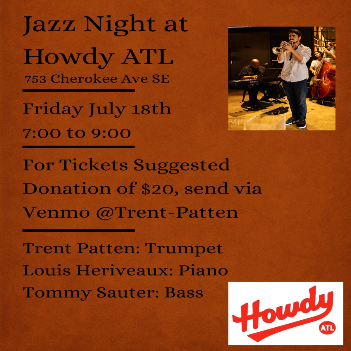 Jazz Night At Howdy Biscuit (2)