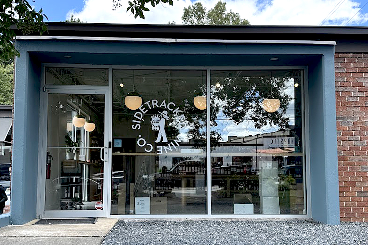 Sidetracked Wine Co Exterior Front