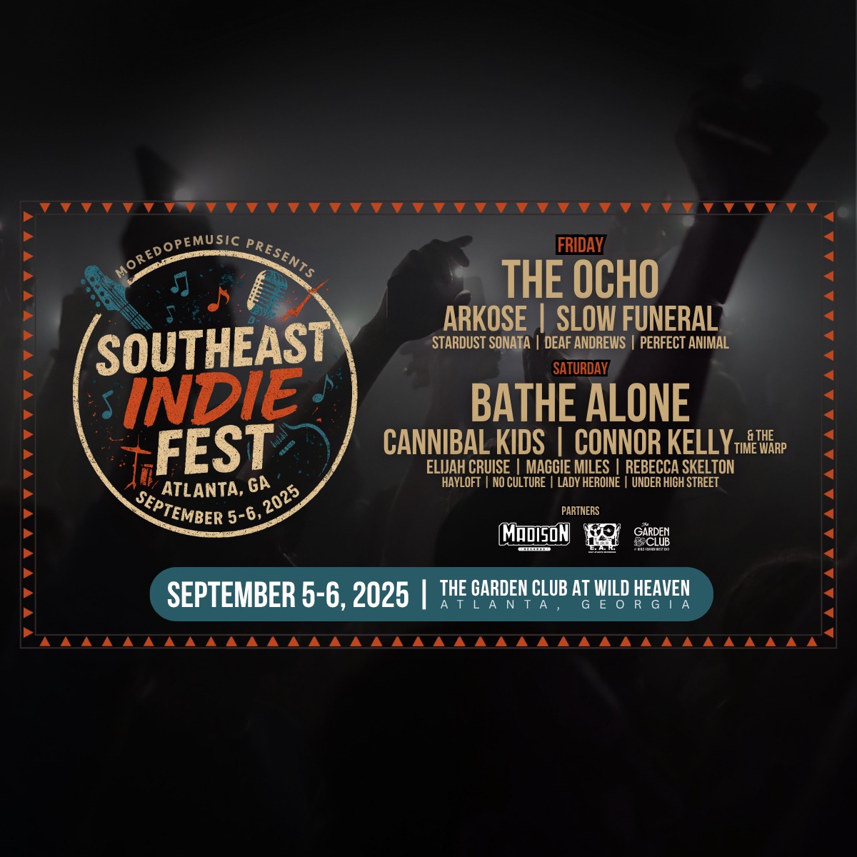 1200x1200px   Southeast Indie Fest