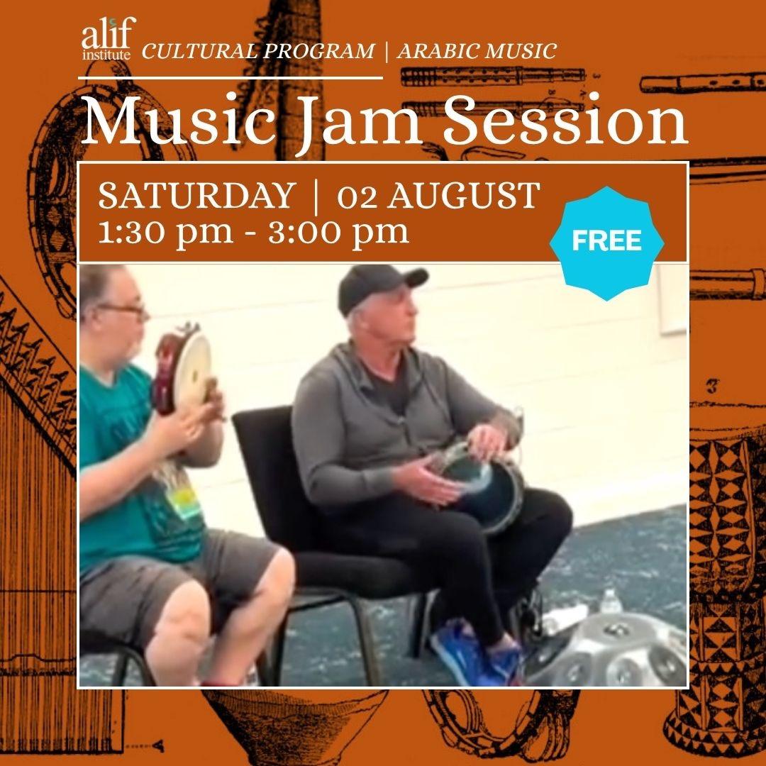 Music Jam AUG 2 Square