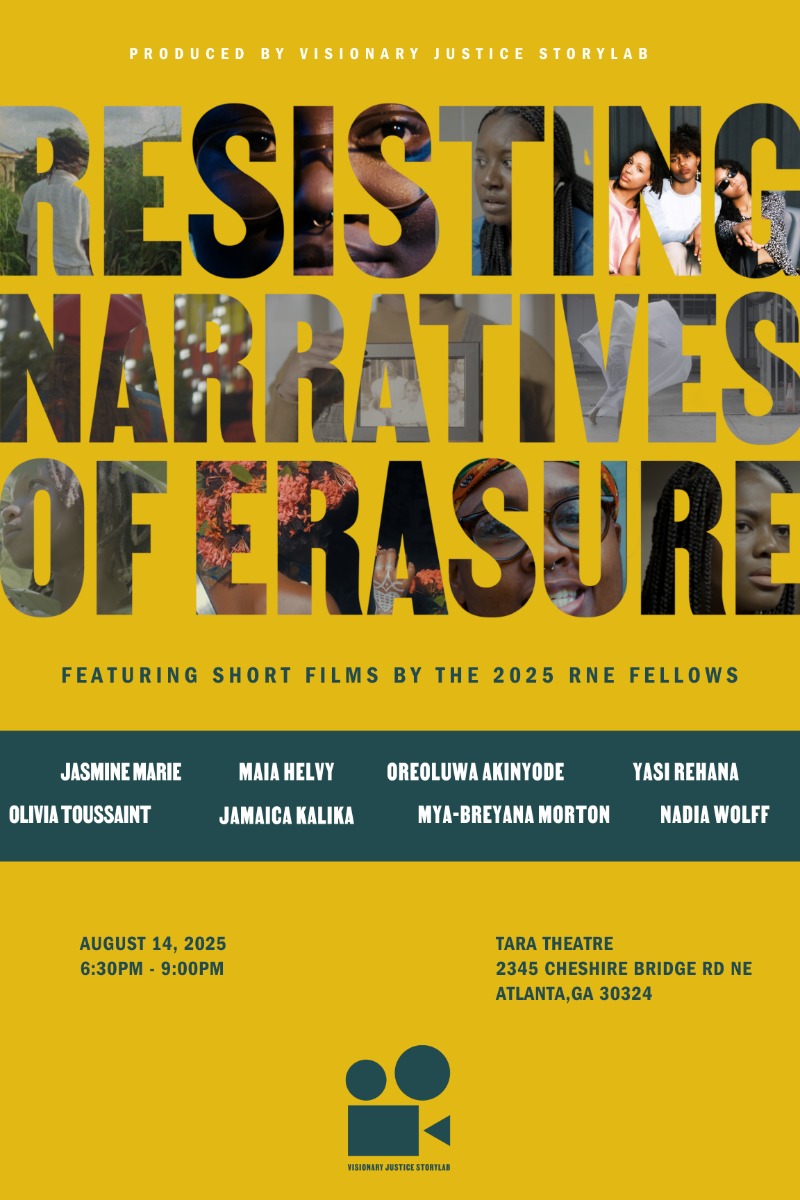Resisting Narratives of Erasure Short Films Screening