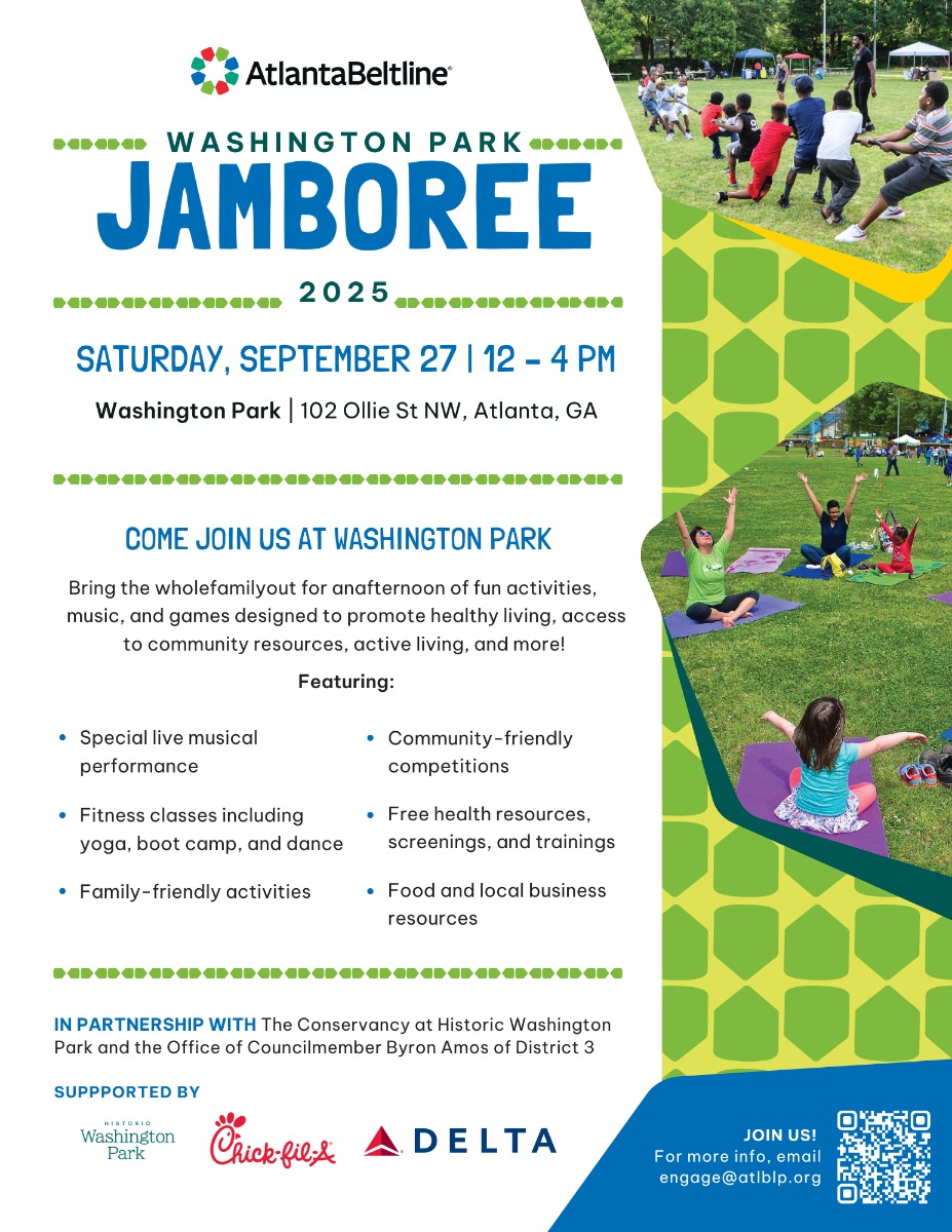 Washing Park Jamboree 2025 Flyer