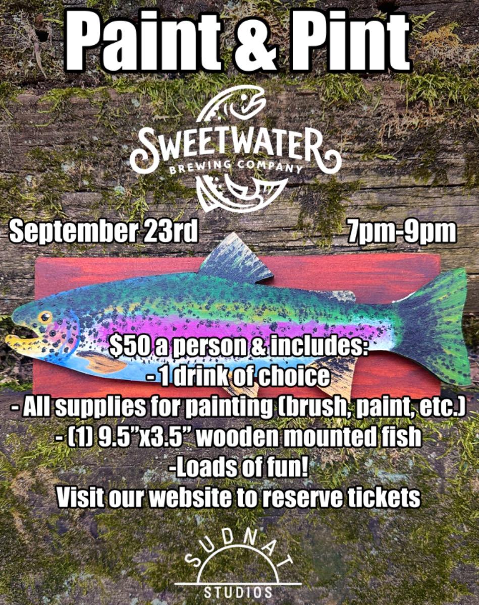 Paint & Pint At Sweetwater