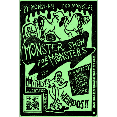 Monster Show For Monsters Variety Show Red Light Cafe Atlanta Ga 2024 GENERIC V3 SQ