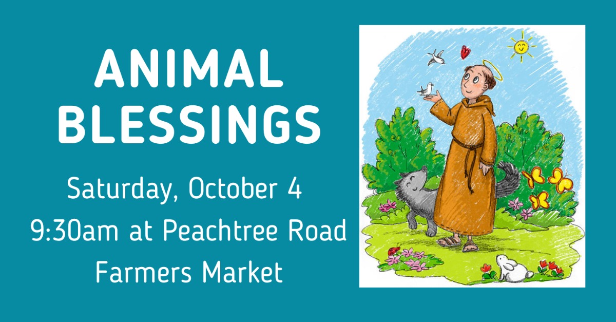 Animal Blessings At Peachtree Road Farmers Market