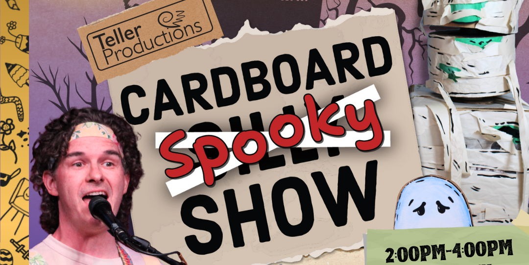 Kids 'N Crafts 'N Puppets ~ Cardboard Spooky Show