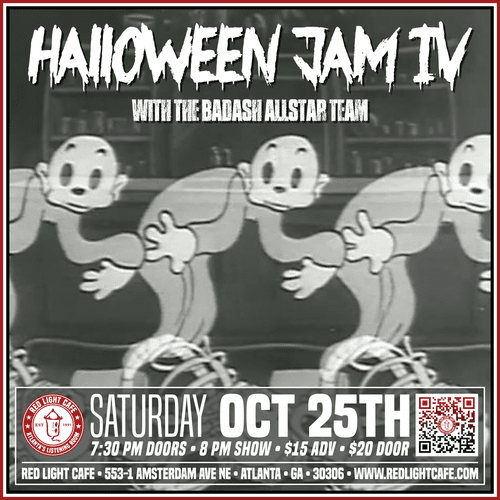 Halloween Jam 4 Badash Allstar Team Red Light Cafe Atlanta Ga Oct 25 2025