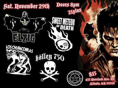 1129+Elzig Sweet+Meteor+of+Death Los+Chubacobras Holley+750+400