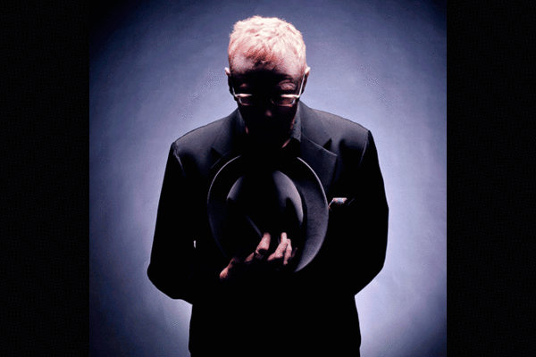 DavidJ Promo Photo Holding HAT
