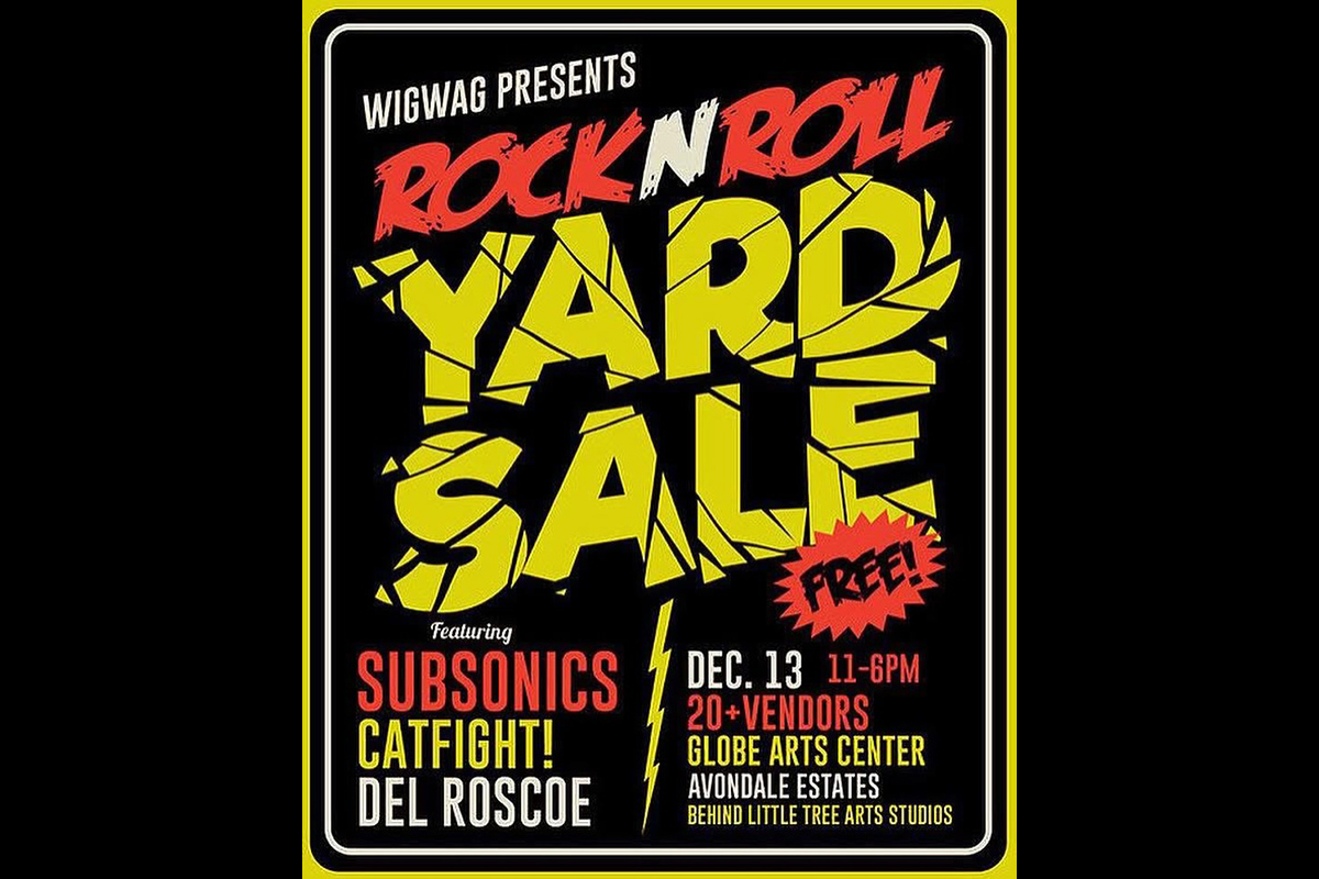 RockNRoll Yard Sale Flyer