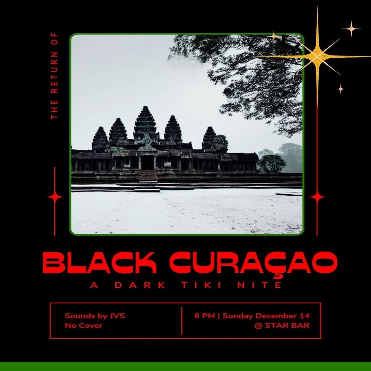 1214 Black Curacoa Tiki Night CL