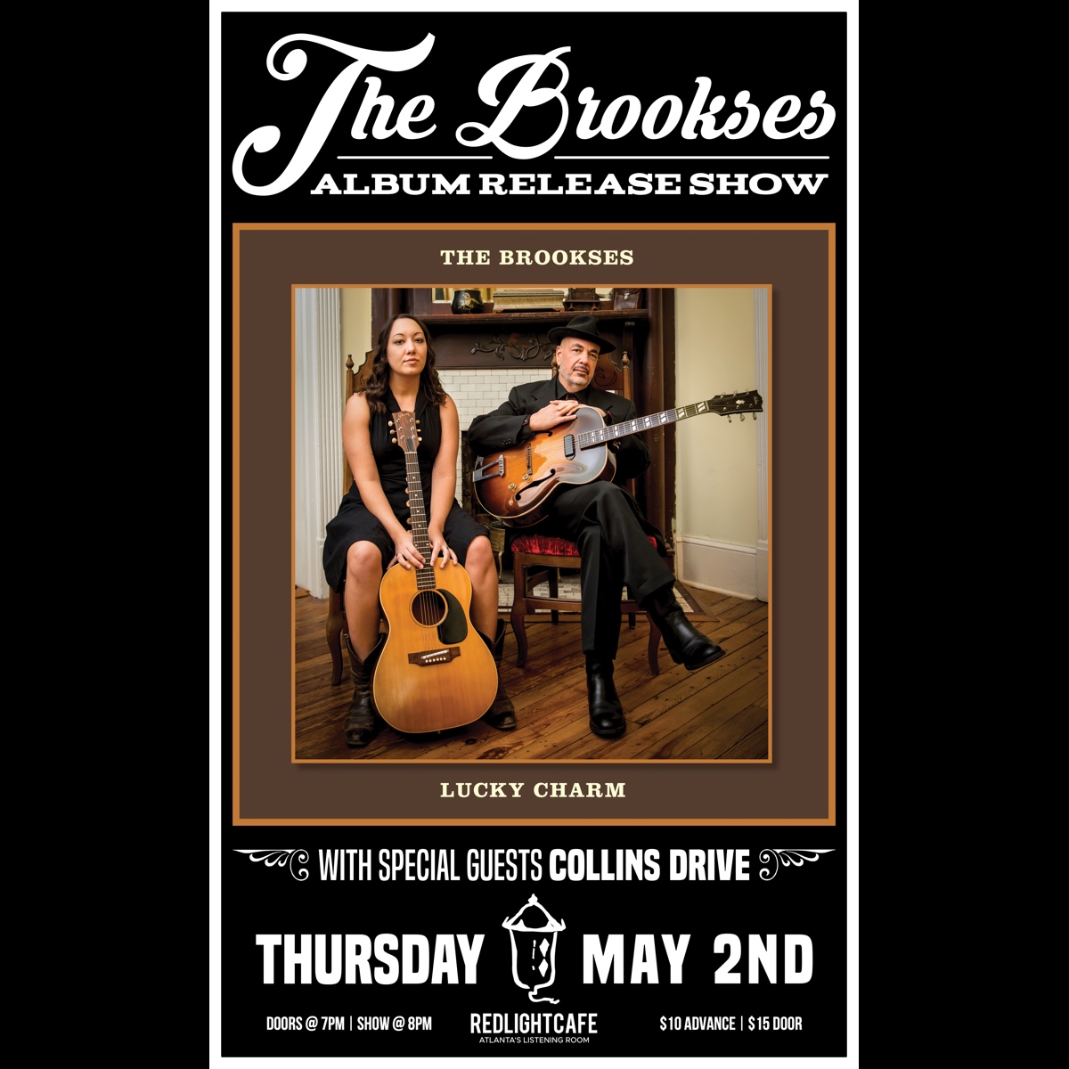 The Brookses Album Release Show W Special Guests Collins Drive At Red Light Cafe Atlanta Ga May 2 2019 Square