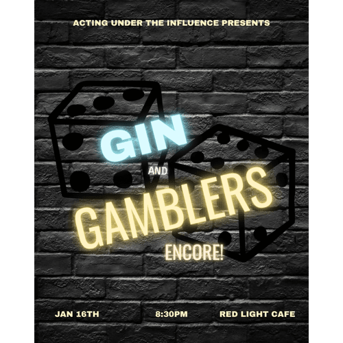 Gin And Gamblers Acting Under The Influence Red Light Cafe Atlanta Ga Jan 16 2026 SQ