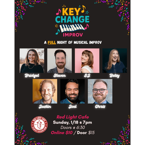 Key Change Musical Improv Red Light Cafe Atlanta Ga Jan 18 2026 SQ