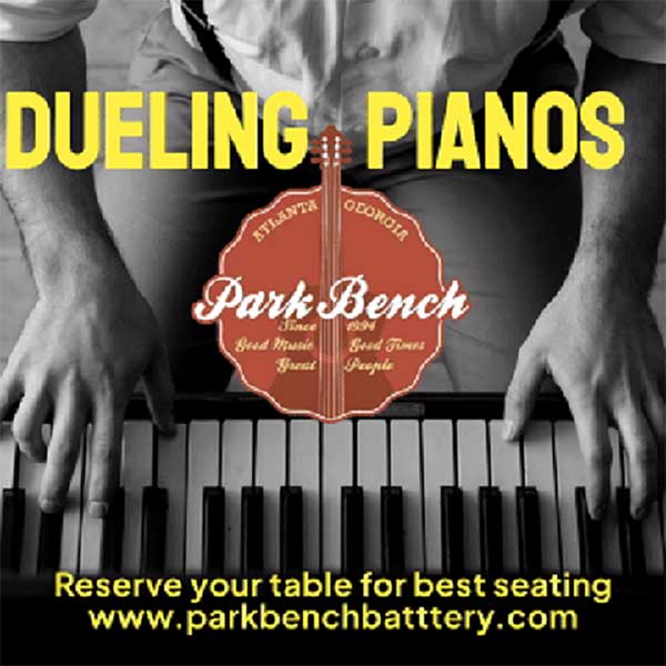Dueling Pianos At Park Bench