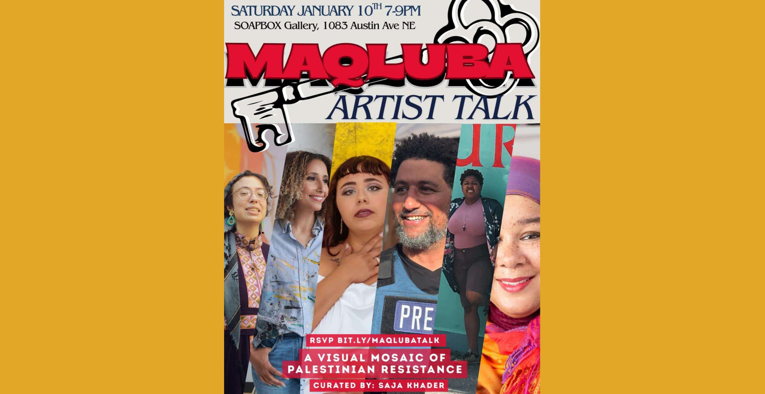 MAQLUBA Artist Talk Scaled