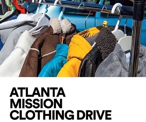 Lenox Square + Altanta Mission Clothing Drive Image