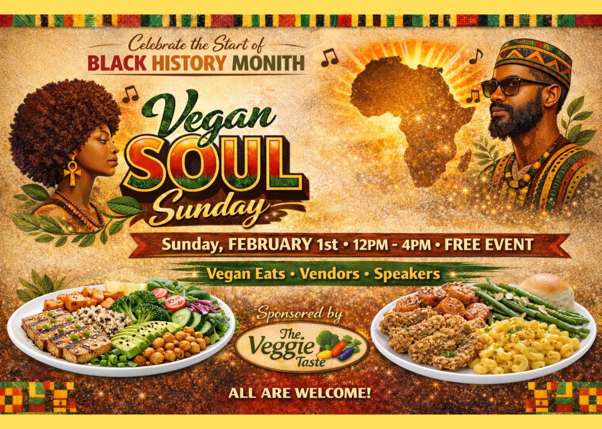 Facebook Cover Vegan Soul Sunday With Updated Food Plates