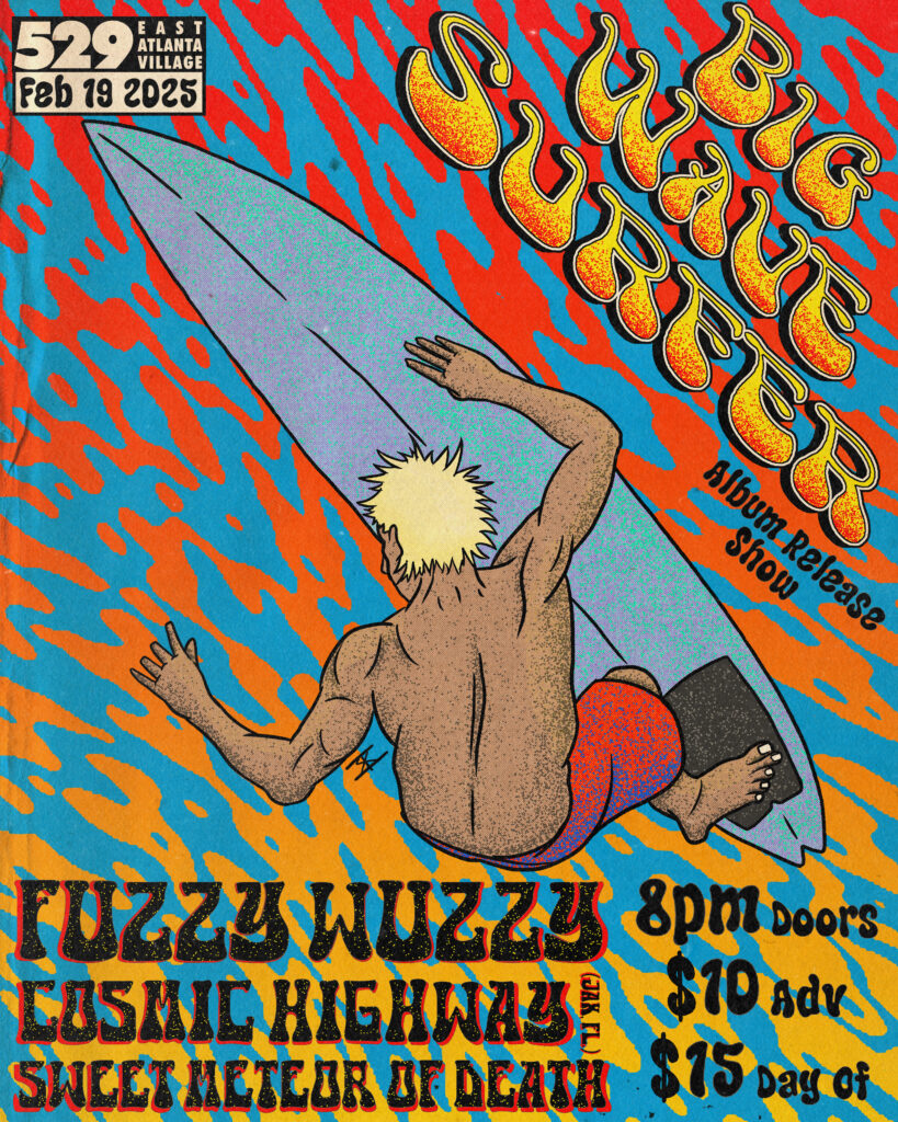 BigWaveSurfer FuzzyWuzzy Instagram Flyer 819x1024
