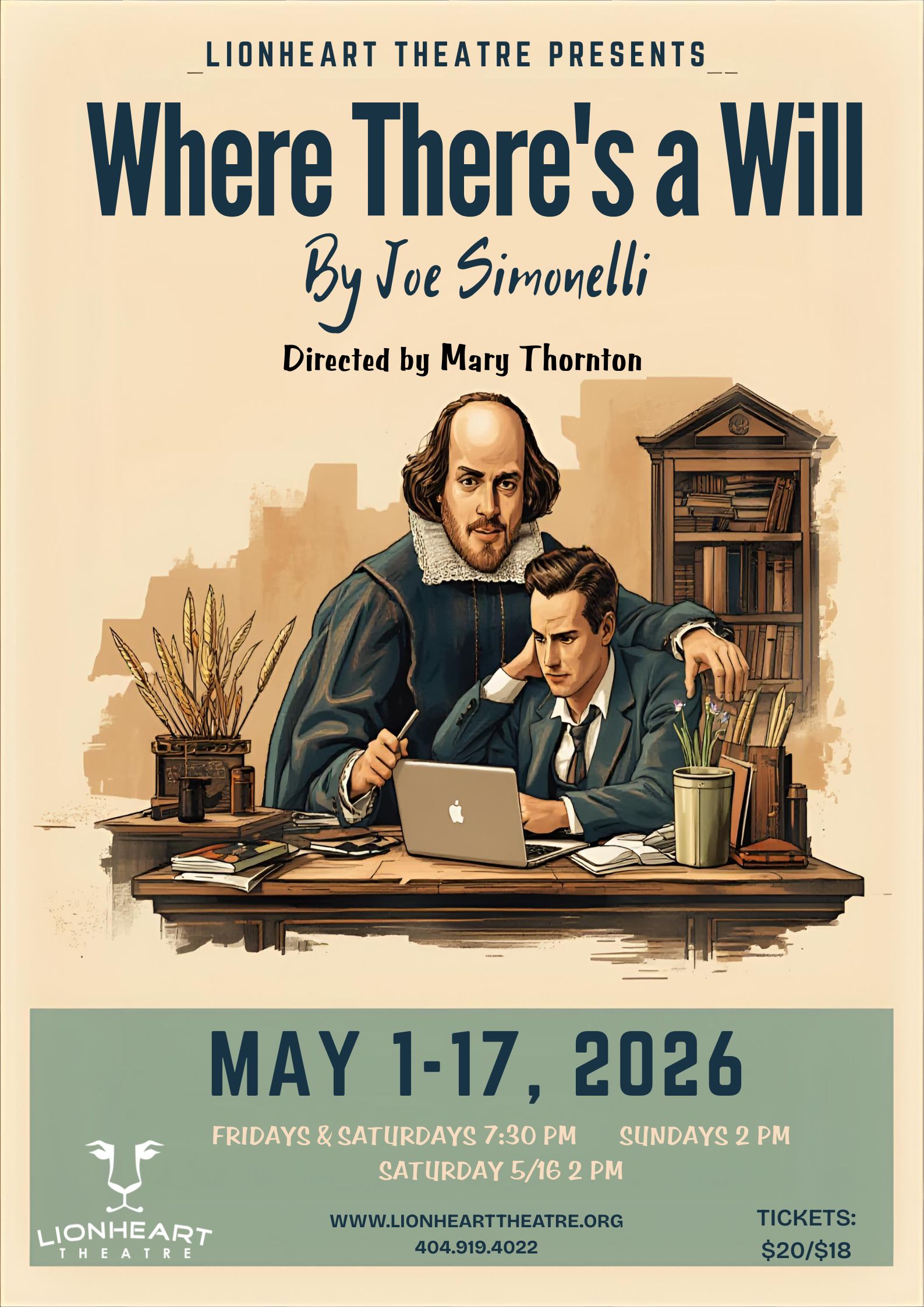 Where Theres A Will 2026 LH Show Poster