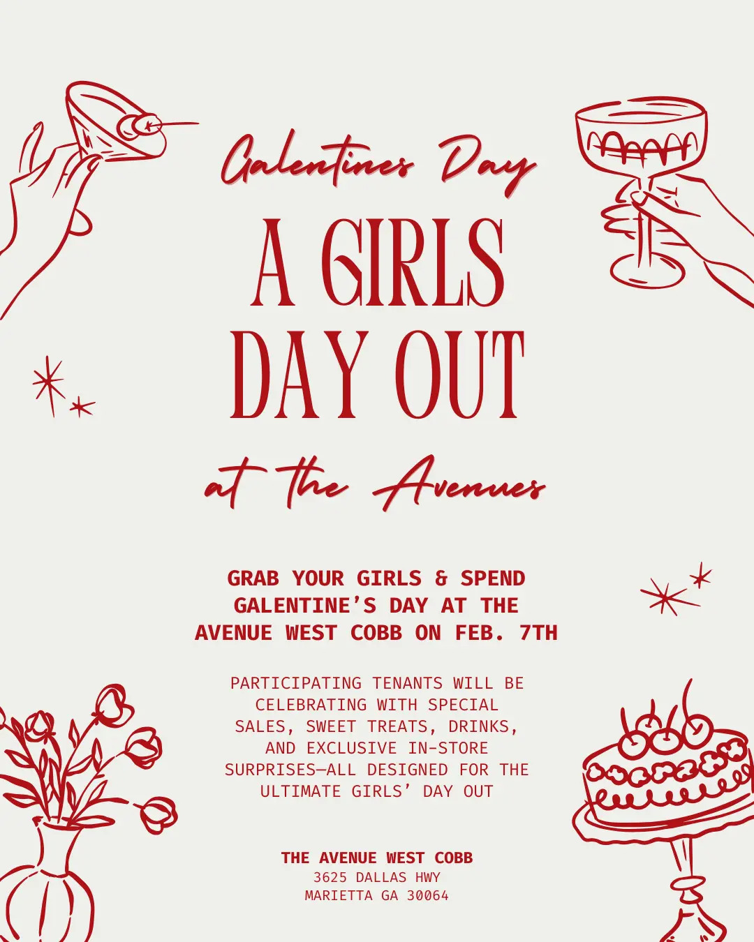 AWC Galentine's Girls Day Out