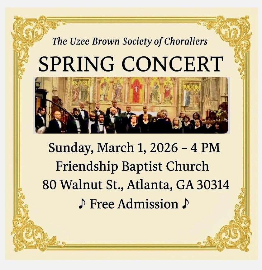 UBSC Spring Concert March 1 2026 Flyer